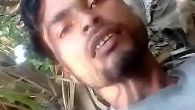 Village lovers XXX sex in the outdoor for the first time