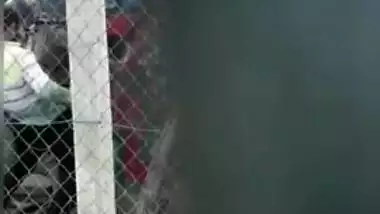 Fresh Desi mms sex online, Paki cheating wife outdoor fuck with lover