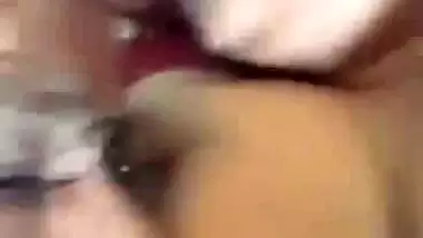 Kinky husband and big boob wife record their village porn