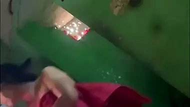 Mature mom after bath naked show before dressing