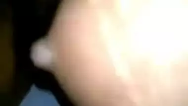 Sweet Desi teen with nice tits begins sex by sucking BF's XXX rod