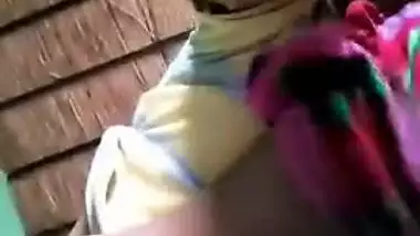 Village Desi XXX bitch have sex in doggy style with her younger friend MMS