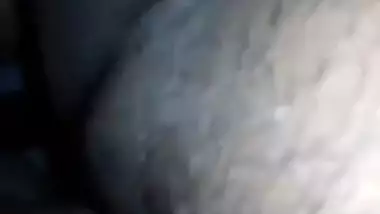 Fat Desi XXX chick gets load of cum on her belly after pussy fucking MMS