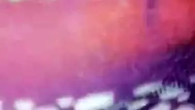 Desi is captured with neighbor's finger in twat and XXX tool in mouth