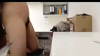 Desi Indian BBC slut boy plowed by lover in office (other parts below)