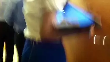 Candid coworker tight ass in motion (Indian Goddess returns)