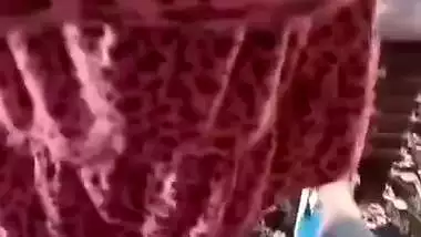 Devar sees ass and gets a blowjob in Bhabhi sex MMS