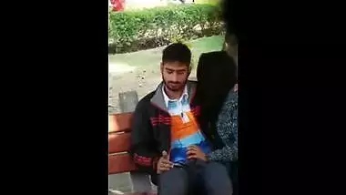 Desi sex clip of a sexually excited young pair enjoying outdoor sex