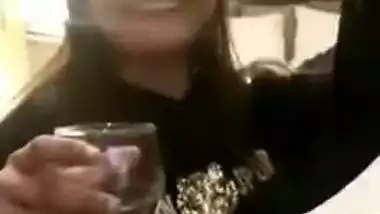 Desi cute XXX girl shows her boobs in video call after sex in a hotel