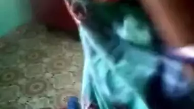 Love puts a Desi sari on and exposes her XXX fun parts for a bit