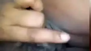 Video XXX call with a cute Desi girl showing and rubbing her twat