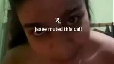 Horny desi Babe showing her Big Boobs and fingering Pussy to boyfriend