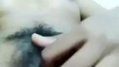 Nerdy Desi coed is excited and it's a reason to play with XXX slit