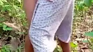 Outdoor XXX coupling of horny Desi lovers for the amateur video