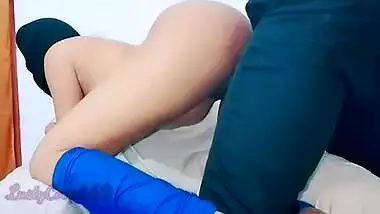 My newly hired hot secretory fucking like a bitch | part 2 cum on her her body