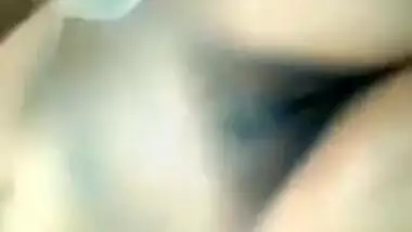 Desi chick's solo video is a thing that cheers her XXX buddy's up