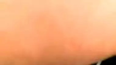 It is a close-up video of the Desi man filming wife's vagina