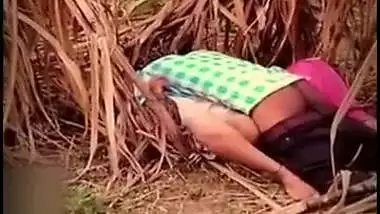 Husband caught wife emotional fuck with lover outdoor in jungle, Desi mms sex