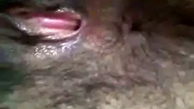 Wet pussy and anus of Indian teen