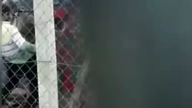 Fresh Desi mms sex online, Paki cheating wife outdoor fuck with lover