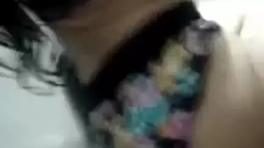 Diverted Desi girl has to boast about her XXX small boobs and bottom